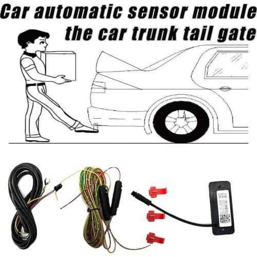 One Foot Activated Trunk Boot Sensor for Smart Auto Electric Tail Gate Lift Boot Flaps Control Open and Close Powered Tailgate