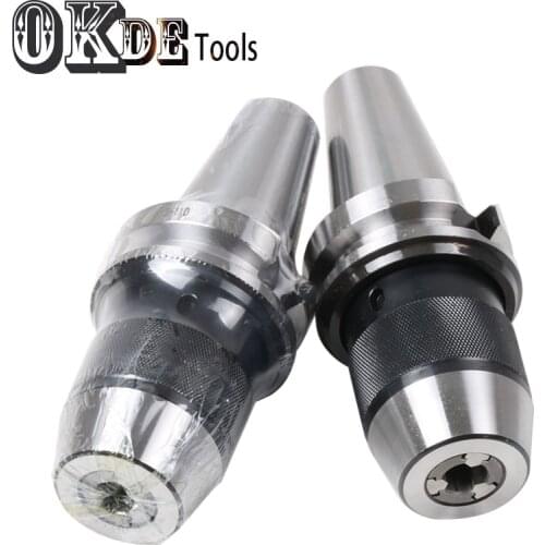 Drill chuck shank BT30 BT40 APU08 APU13 APU16 shank self-tightening drill clamp with high precision 0.08mm tool holder