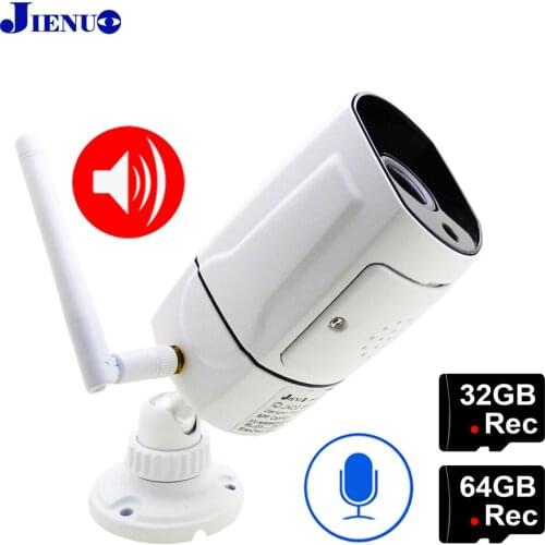 Ip Camera 1080P WIfi 64G HD Outdoor waterproof IPCam Cctv Security Surveillance Two way Audio Cam Infrared Wireless Home Camera