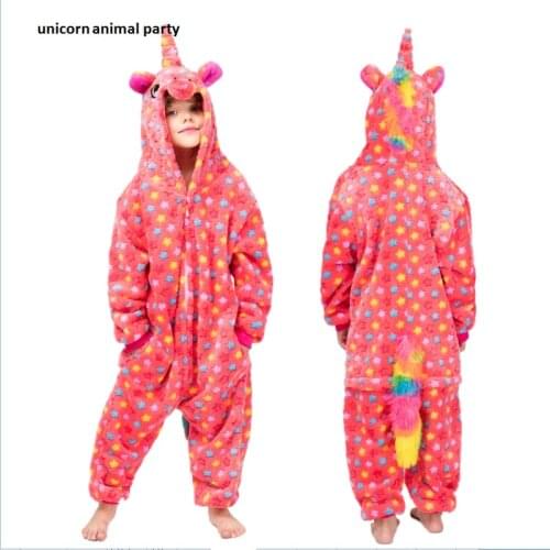 Kigurumi Onesies Cosplay Cartoon Animal Five-pointed star unicorn Pajamas Cosplsy Costumes Sleepwear hoodies pokemon costume