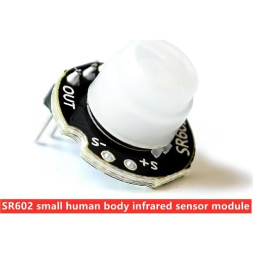 Miniature SR602 small human body infrared sensor module pyroelectric probe inductive switch sensor PI