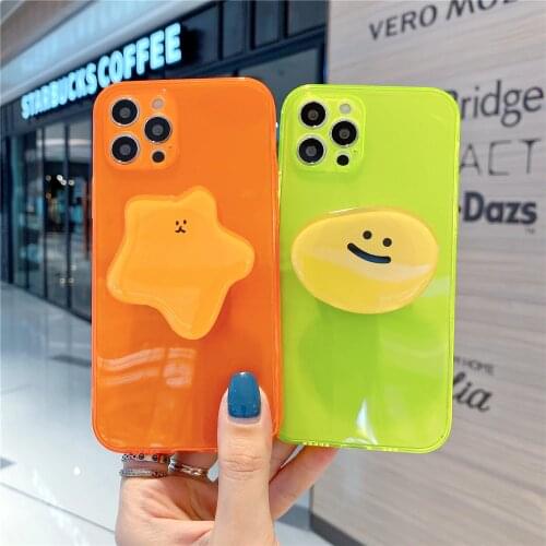 Cartoon bracket candy Soft Case For OPPO A9 2020 A5 A12E A8 A31 2020 A91 A52 A92 S A11X Reno 3 2 2Z 2F Find X2 Lite Realme XT