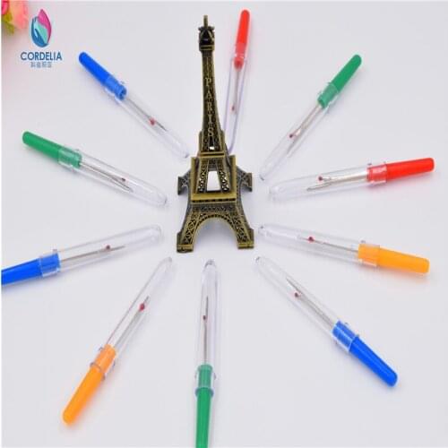 2016 china latest products high quality 30 pcs 3.4inch long colored stitch ripper as sewing tools for cross stitch accessories