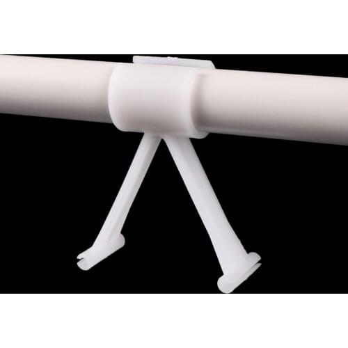 Chicken Drinker Water Pipe Bracket Rabbit Quail Feeding 20/25mm PVC Pipe Bracket Poultry Breeding Water Pipe Bracket 10 Pcs