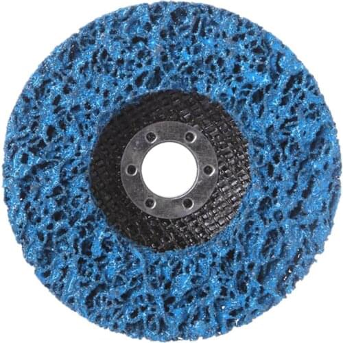 Poly Strip Disc Wheel 100*16mm Durable Wood Metal Paint Rust Removal Clean Abrasive Tools Garden Angle Grinder Mayitrs Use