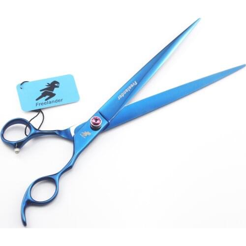 10 inch 440c quality Professional Pet Scissors groomer Straight Scissors Dog straight shears sharp edge Dog grooming scissors