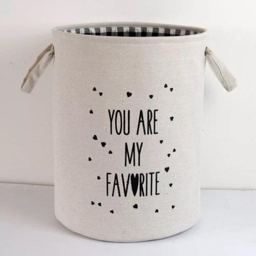 Folding Clothing Laundry Basket Bag Large Capacity Foldable Clothes Storage Bag Children Toy Storage Bucket