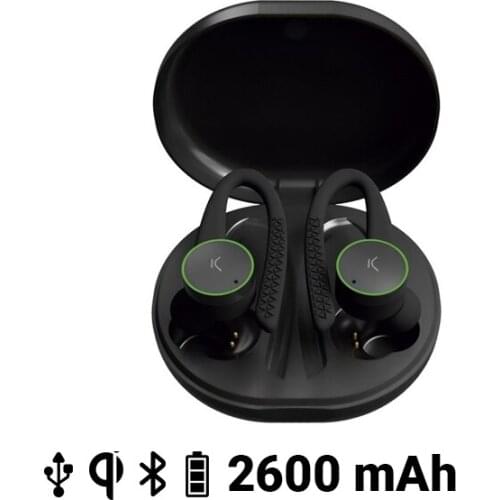 Sports Headphones with Microphone KSIX Sports Buds 400 mAh Black