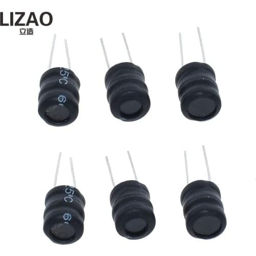 10PCS Power Inductor DIP 0608 6*8mm 8*10mm 9*12mm 2.2UH 4.7UH 10uH 22uH 100uH 330uH 470uH 1MH 2.2MH 4.7MH 10MH