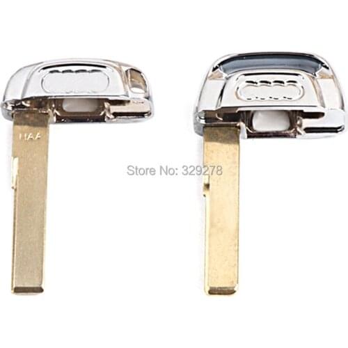 10pcs/lot Replacement New Uncut Key Blade For Audi A4L A6L Q5