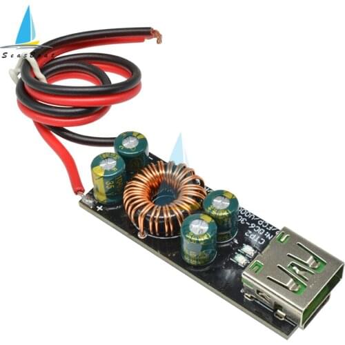 6 -35V QC4.0 QC3.0 USB Type-C Mobile Phone Quick Charge Adapter Step Down Buck Boost Module for Huawei SCP/FCP Apple PD Qualcomm