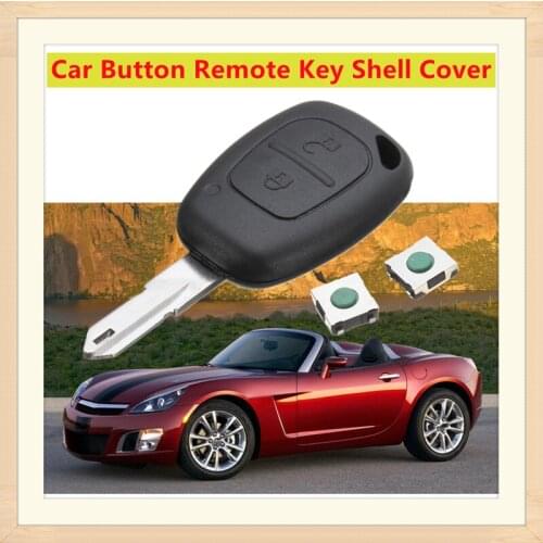 Car Button Remote Key Shell Cover Fob Case For Vauxhall for Opel Vivaro Renault Movano Trafic Renault Kangoo Blank