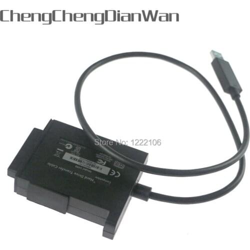 ChengChengDianWan New and Original For Xbox 360 Slim S xbox360 E Fat HDD Hard Drive Data USB Transfer Cable