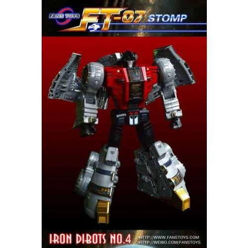 Pre-Sale Transform Fanstoys Ft-07 FT07 Stomp Sludge G1 Action Figure Reissue Will arrive