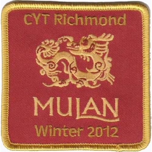 Embroidered Patch bordado a mano MOQ50pcs free shipping