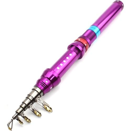 NEW ultrashort Spinning Fishing Rod carbon pole 1.5m 1.8m 2.1m 2.4m 2.7m pocket Travel telescopic fishing rod Fishing Tackle