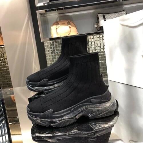 The New Listing Casual shoes fashion Sports Run knitting Mens shoes womens shoes Keep warm