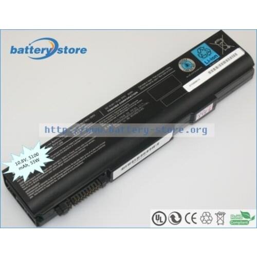 New Genuine laptop batteries for PA3788U-1BRS,PA3787U-1BRS,PABAS221,DYNABOOK SATELLITE B550/B,Tecra M11,10.8V,6 cell
