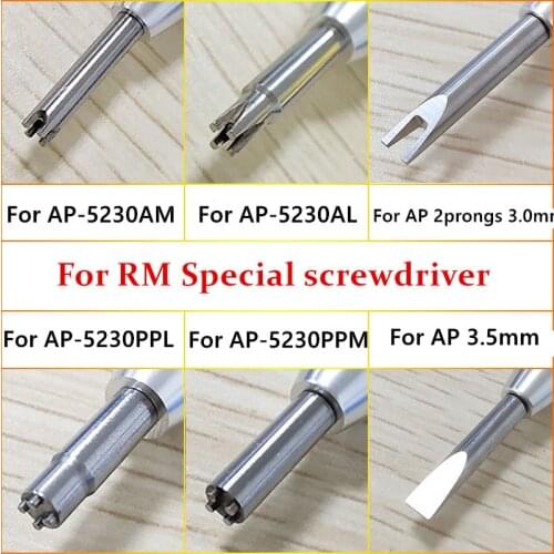 Screwdriver Blades For AP Royal Oak Offshore man Watch Case back Watches Accessories Screws tools Repair Tools & Kits