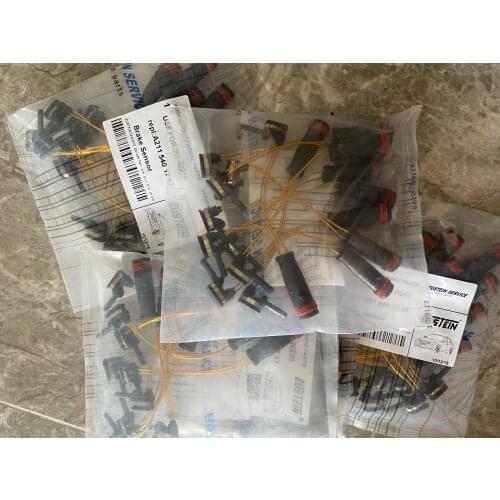 100mm 3.94in Front Rear Brake Pad for Mercedes Benz Wear Sensor Refit for W204 W211 W203 W220 W221 W212 2115401717 2205400717