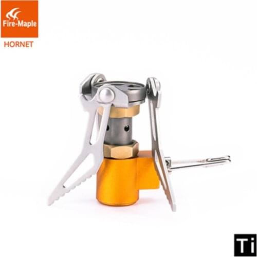 Fire Maple Camping Burners portable stove Outdoor Hiking Ultralight Rocket Stove FMS-300T Mini Titanium Stove