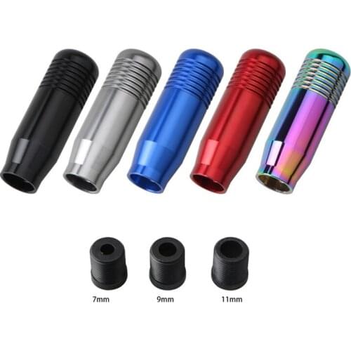 5 Color Universal Car Aluminum Manual 8.5CM Gear Shift Knob Stick Manual Transmission Gearstick Lever Shifter Knob