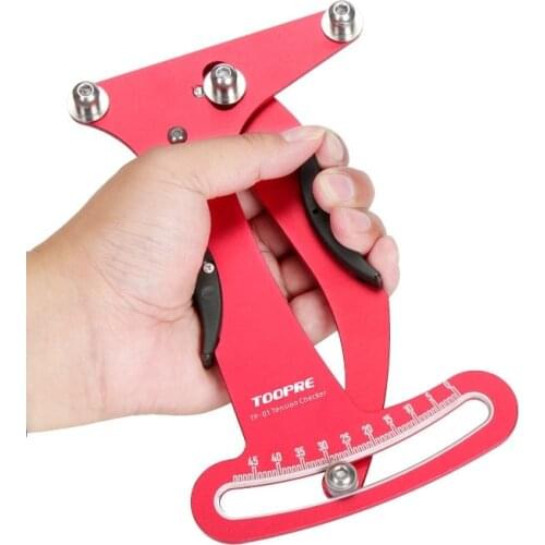 TOOPRE Bike Spoke Tension Meter Iamok Bicycle Spokes Alignment Tool Steel Wire Wheel Set Rim Adjustment Tools