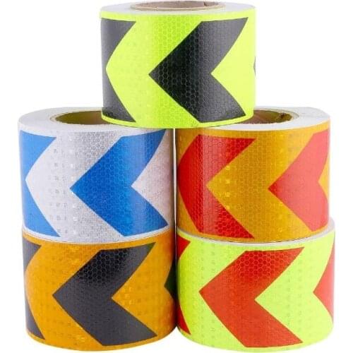 Road Traffic Construction Site Corridor Factory Workshop Floor Safety Warning Self-adhesive Twill Reflective Tape