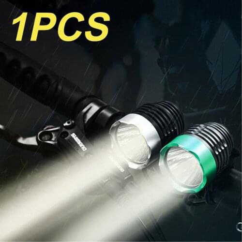 USB Port T6 LED Bicycle Headlight Waterproof Bike Light Lamp Cycling Bike Bicycle Front Light 5 Colors