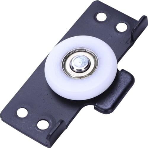 2 pcs Sliding Door Wardrobe Pulleys Wooden Door Sliding Door Small Hanging Wheels Silent Sliding Door Hardware Accessories