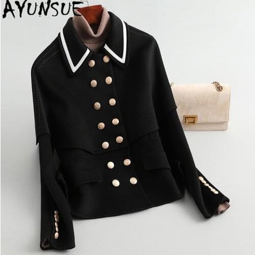 Женские элегантные пальто AYUNSUE China At AliExpress