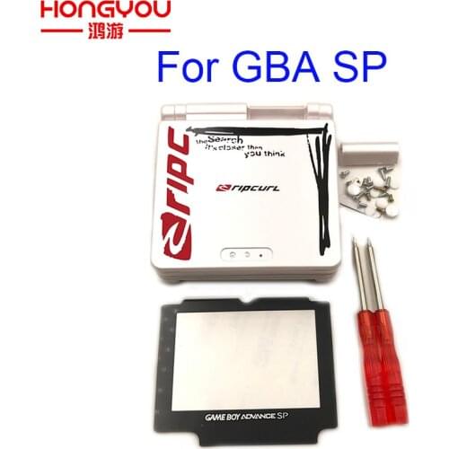 Limited Edition Shell For Nintendo GBA SP For Gameboy Housing Case Cover Replacement Full Shell For Advance SP