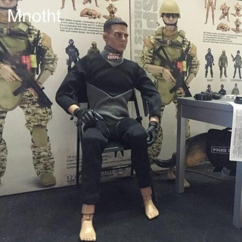 Mnotht 1/6 Solider Black Diver Wetsuit Swimsuit Pants Accessories for 12inch Figures l30