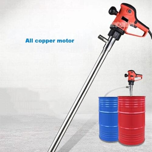 CM-D72A4 Portable Electric Engine Oil Drum Pump Barrel Pump For Lubricating Oil Edible Oil Gear Oil 6 Gear Adjustment 220V 1600W