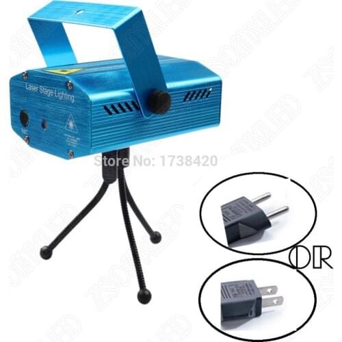 Dynamic Laser Projector Led stage light music control for DJ club dance Party show home entertainment 110V~240V US/EU plug