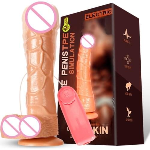 Dildo Vibrator Sex Toys Anal Realistic Huge Penis Strong Suction Cup Dick Vibrators for Women Vibrating Erotic Adult Products