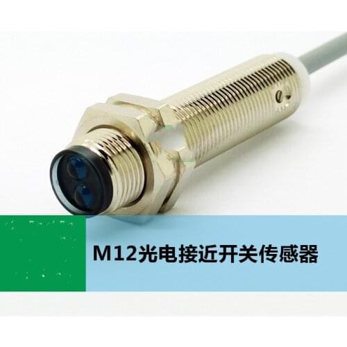 M12 on the radiation type Induction distance 4000mm adjustable NPN/PNP photoelectric proximity Connector