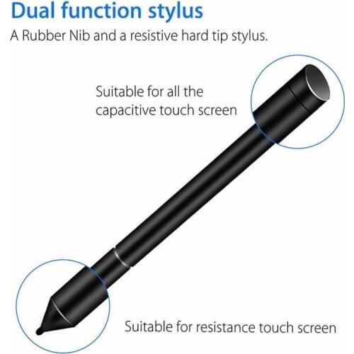Two-in-one Multifunctional Screen Universal Stylus Resistive Capacitive Pen Suitable For Smartphones And Tablets