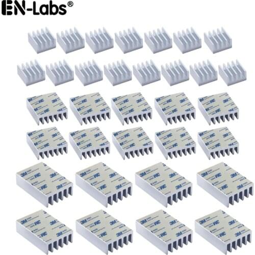 Graphics Card Cooler Heat sink Kit,33pcs Radiator Aluminum Heatsink w/ Thermal Adhesive Adhesive Tape GPU,VGA Video Card Heating