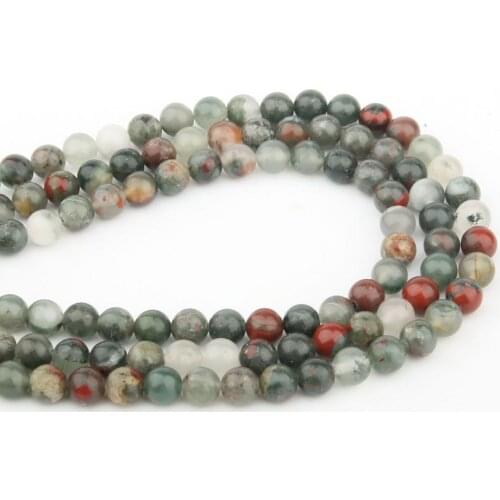 Natural Stone Bead Semi-precious Loose Hole Bead for Women Jewelry Making DIY Necklace Bracelet Gift 4-12mm 15inch