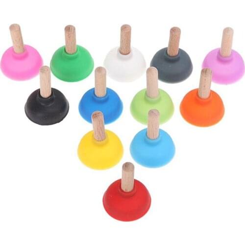 Mini Universal Toilet rod Squatting pan dredging Plunger Sucker Stand Holder For Cell Phone for iPhone iPod 1000pcs/lot