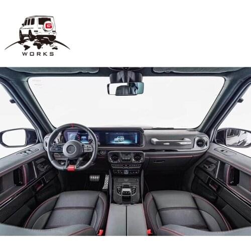 2019year G class W464/W463A G63 G350 G500 G550 carbon fiber interiors ten set kits