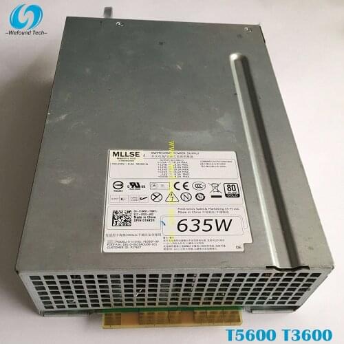 100% working Original For T3600 T5600 635W Power Supply MODEL F635EF-00