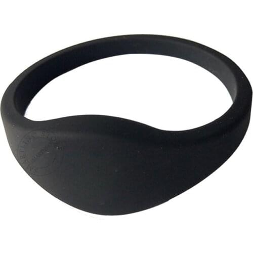 125KHz RFID Silicone Wristband Waterproof Proximity TK4100 ID Tags EM4100 RFID Bracelet Tag For Access Control System