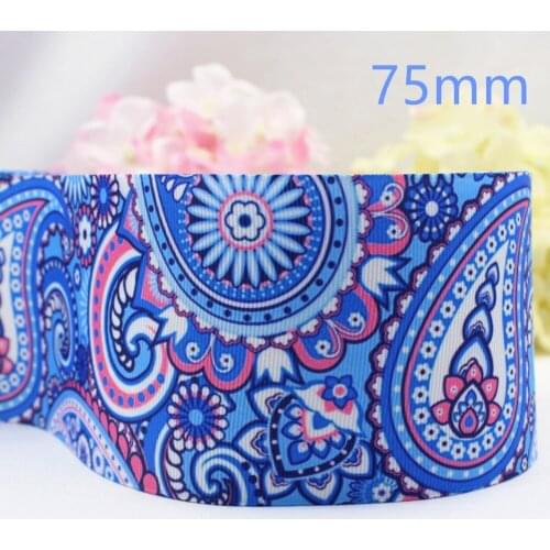 165737F1, 3"(75MM) Free shipping cartoon ribbons grosgrain ribbon 5 yards printed grosgrain ribbons , DIY handmade materials