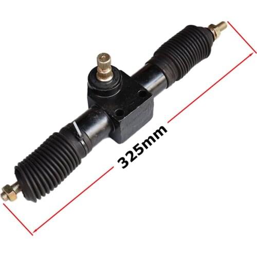 325mm Power Steering Gear Rack Pinion Assy Fit for DIY China Go Kart Buggy Karting ATV UTV Bike Parts Motorcycle Accessories