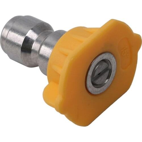 5Pcs / Set 1/4 "Quick Connector Car Washing Nozzles Metal Jet Lance Nozzle High Pressure Cleaner Spray Nozzle Multicolour