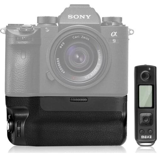 Meike MK-A9 PRO Battery Grip with 2.4GHz Remote Controller To Vertical-shooting Function for Sony A9 A7RIII Camera Battery Grip
