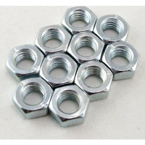 Free shipping 50 pieces Metric M10 Corrosion Resisting Stainless steel Nuts