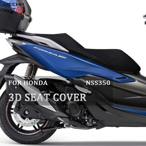 For Honda For Forza350 NSS350 Seat Cushion Cover For Forza NSS 350 Motorcycle Net 3D Mesh Protector Insulation Cushion Cover